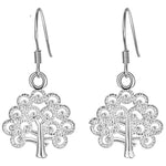 Fashion Vintage Christmas Tree Of Life Earrings