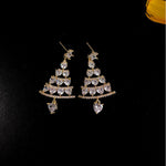Needle Christmas Tree Earrings